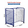 Art Drying Rack, 16 Removable Shelves Art Storage, Paint Drying Rack for Art Supplies, Painting Stand, Art Storage Rack with Lockable Wheels - 3 of 4