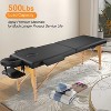 Spa Bed Portable Lash Bed Massage Bed Foldable Spa Tables Adjustable  with Non-woven Bag - 4 of 4