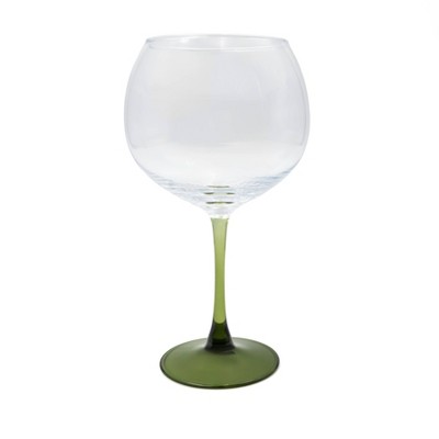 23.6 fl oz Wine Glasses Green - Bullseye's Playground™