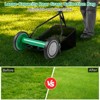 Tangkula 14" Manual Reel Mower w/ 5-Blade 6.6 Gallon Removable Grass Catcher for Garden - 4 of 4