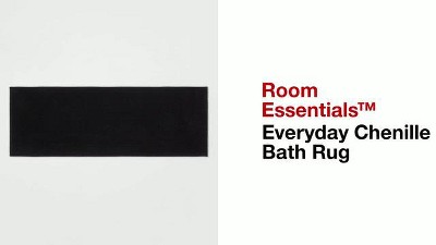17x24 Everyday Chenille Bath Rug Tan - Room Essentials™ : Target