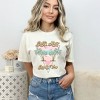 Simply Sage Market Women's Salty Hair Sandy Toes Triangle Short Sleeve Garment Dyed Tee - 2 of 2