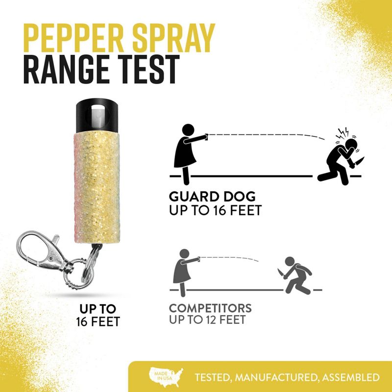 Guard Dog Security Bling  it on Pepper Spray Aurora, 5 of 8