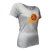 NBA Phoenix Suns Women's Short Sleeve Burnout Scoop T-Shirt - 3 of 4