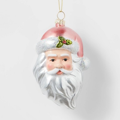 Shatter Resistant Santa Christmas Tree Ornament - Wondershop™