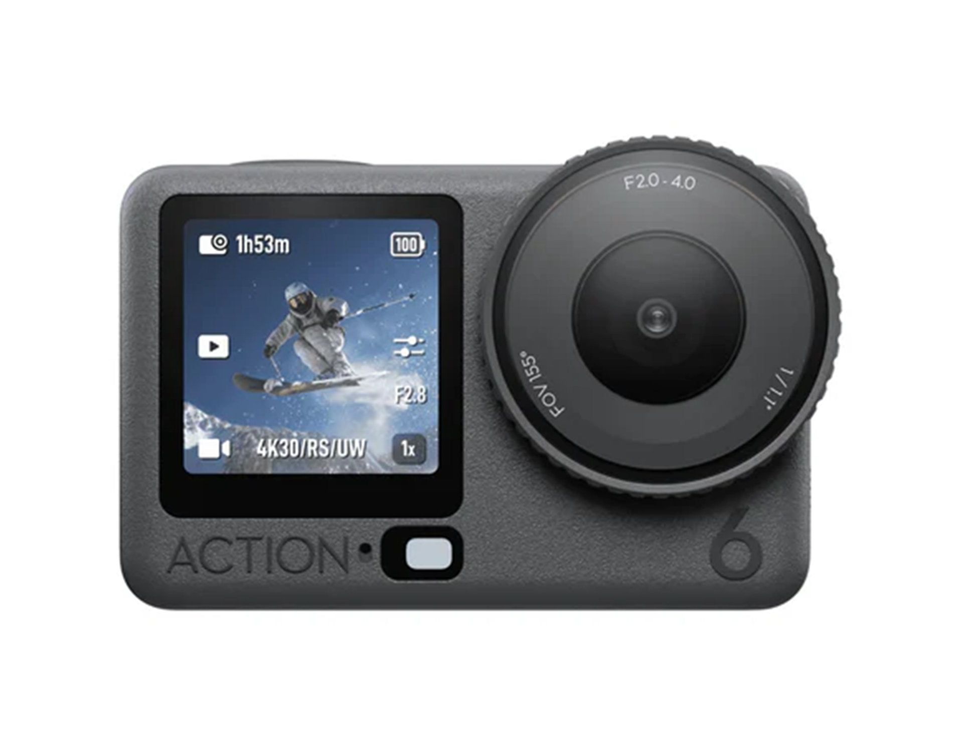 DJI Osmo Action 6 Adventure Combo 4K120 Action Camera with 1/1.1" Sensor and Dual OLED Screens
