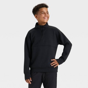Boys' Spacer 1/2 Zip Sweatshirt - All In Motion™ - 1 of 3