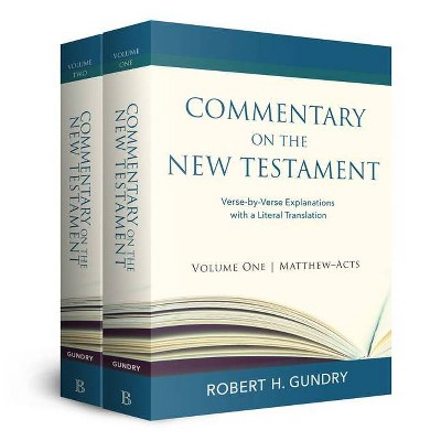 Commentary on the New Testament - by  Robert H Gundry (Paperback)