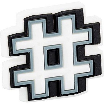Crocs Jibbitz Hashtag Shoe Charm | Jibbitz for Crocs