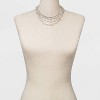 Multi Row Layered Chain Linked Necklace - A New Day™ - image 2 of 3
