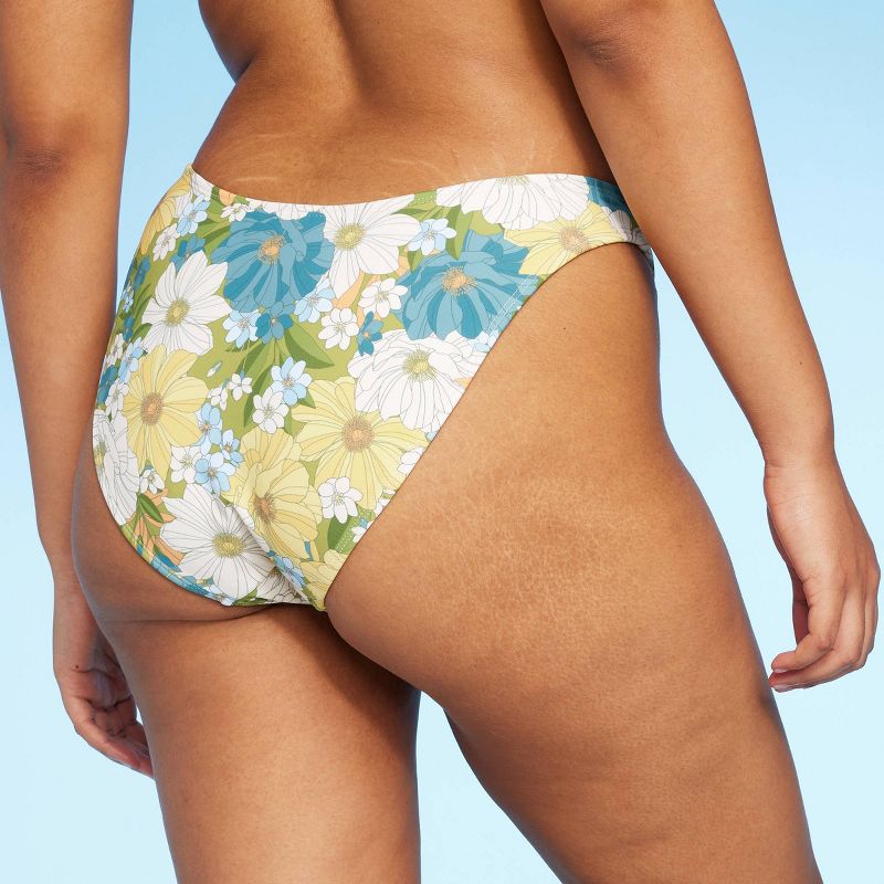 Women's V-Front Cheeky Extra High Leg Bikini Bottom - Wild Fable™, 6 of 9