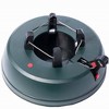 Gardenised, Automatic Plastic Green Foot Pedal Christmas Tree Stand, Large 14.5-inch Dia x 3.5-inch Height - 4 of 4