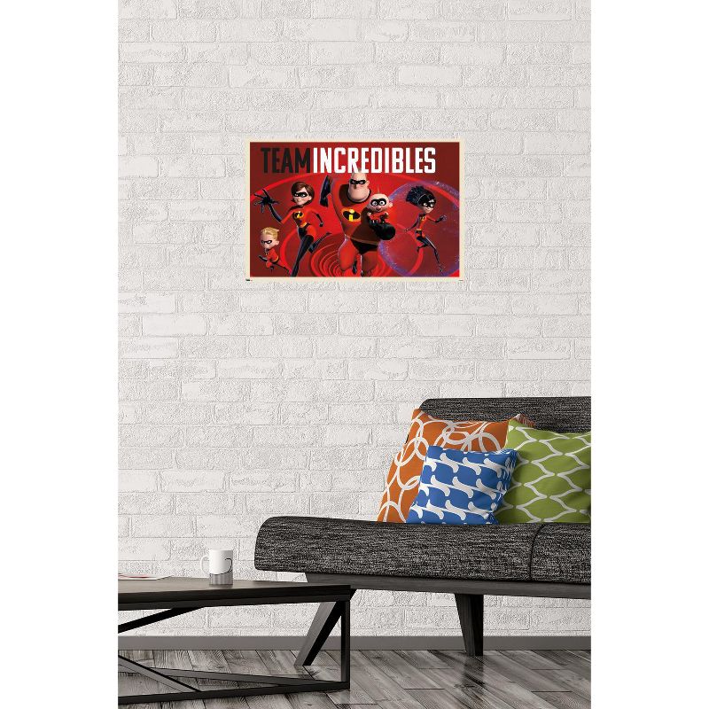 Trends International Disney Pixar The Incredibles 2 - Family Unframed Wall Poster Prints, 2 of 7