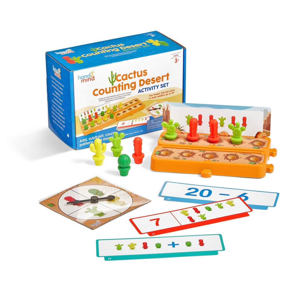 Photos - Doll Hand2Mind Cactus Counting Desert Activity Set