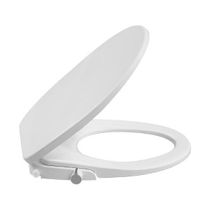 Smart Toilet Seat, Non-Electric Dual Nozzle, with Soft-Close Lid, Feminine Hygiene Toilet Seat, Easy to Install, Suitable for Round Toilets - 1 of 4