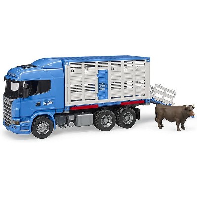 Bruder Scania R-series Cattle Transport Truck With 1 Cattle : Target