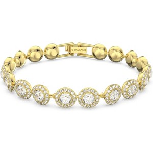 'Una Angelic' Crystal Tennis Bracelet, Sparkling Clear Stone Bracelet with Elegant Design - 1 of 4