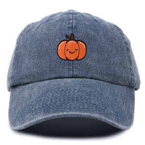 Dalix Baby Pumpkin Embroidered Cotton Baseball Cap Adjustable Dad Hat Womens - 1 of 4