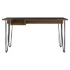 GDFStudio Esme Industrial Writing Desk with Haipin Legs - 2 of 4