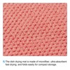 Unique Bargains Microfiber Lightweight Absorbent Double Sided Use Dish Drying Mat - 4 of 4
