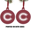 Colgate University Primary Logo Aluminum Holiday Christmas Tree Ornament - 2 of 4