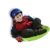 Emsco ESP 26" Day Glow Sno Racer Disc Sled - Neon Lime - 3 of 3