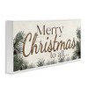 Stupell Industries Woodland Christmas Typography Black Framed Giclee Art - 3 of 4