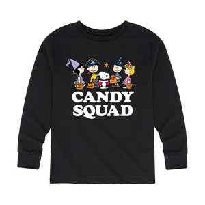 Boys' - Peanuts - Candy Squad Long Sleeve Graphic T-Shirt - 1 of 4