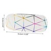 Unique Bargains Colorful Eyeglasses Case 6.38"x2.44"x1.46" 1 Pc - 4 of 4