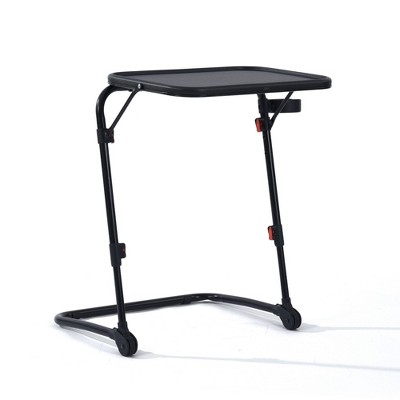 Homy Casa Adjustable Folding Snack & Laptop Tray for Sofa, Bed & Coffee Moments