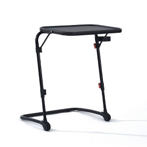 Homy Casa Adjustable Folding Snack & Laptop Tray for Sofa, Bed & Coffee Moments - 1 of 4