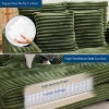 Oversized Corduroy Chaise Lounge Chair with Charging Station, Cup Holders & Pillows,Comfy Sleeper Sofa for Living Room,Apartments - 4 of 4