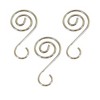 Old World Christmas 1.75 In S Hooks Silver Spiral Ornament Hanger Ornament Hooks And Spinners - 3 of 3
