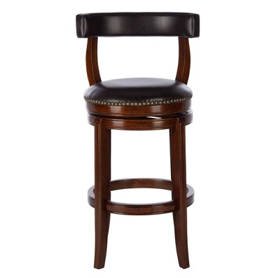 Luigi Barstool Walnut/Brown - Safavieh