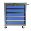5 Drawer Rolling Tool Chest, Lockable Utility Tool Box on Wheels, Mobile Tool Chest Cabinet for Garage Warehouse Workshop Repair Shop - 2 of 4