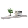 vidaXL Floating Wall Shelf Concrete Gray 35.4"x9.3"x1.5" MDF - 2 of 4