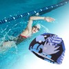 Unique Bargains Nylon Seaweed Print Swim Cap 1 Pc - 2 of 4