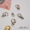 John Bead Must Have Findings Metal Gold 12mm Lobster Clasps for Jewelry Making Findings, 10 Pieces - 3 of 4