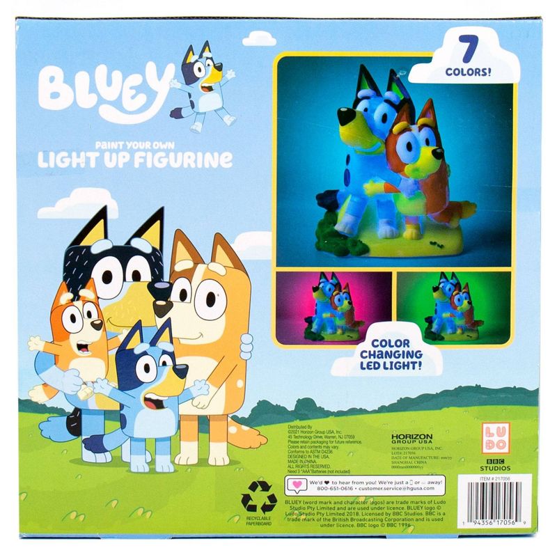 Bluey Paint Your Own Light Up Figurine, 6 of 7