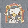 Boys' - Peanuts - Retro Flower Rainbow Short Sleeve Graphic T-Shirt - 2 of 4