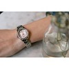 Citizen Ladies Eco-Drive Dress Classic Crystal Watch, Silver-Tone Stainless Steel Bracelet, Pink Dial,  3 Hand, Date - 3 of 4