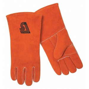 Steiner  Welding Gloves,Stick Application,Brn,PR 2119Y-M - 1 of 2