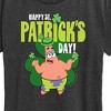 Women's - SpongeBob Squarepants - Happy St Patricks Day Short Sleeve Graphic T-Shirt - 2 of 4
