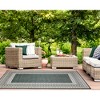 Liora Manne Malibu  Indoor/Outdoor Rug  Green.. - 4 of 4