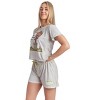 Marvel Avengers Guardians of the Galaxy Women's Pajama Shirt and Shorts Sleep Set Adult - 2 of 4