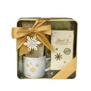 MODERN GOURMET FOODS Seasonal Christmas Hot Beverage Tin with Lindt - 1oz - 1 of 3