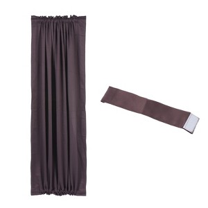 Unique Bargains Blackout Half Curtain with Adjustable Tie Back - 1 of 4