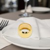 Unique Bargains Napkin Rings Glossy Stainless Steel 1 Pc - 3 of 3