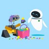 Men's Wall-E Easter Basket Fun T-Shirt - image 2 of 4