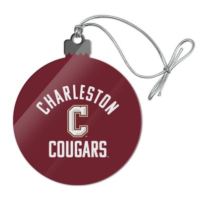 College of Charleston Official Logo Acrylic Christmas Tree Holiday Ornament